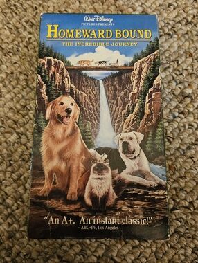 Disney Homeward Bound The Incredible Journey VHS